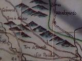 Cortijo Benzalá. Mapa de Bernardo Jurado. Casa de Postas - Villanueva de la Reina