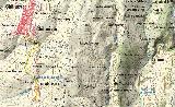 Aldea Los Tiscares. Mapa