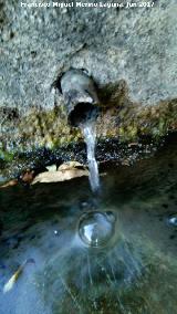 Fuente del Cerrajón. Caño