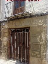 Casa de la Calle Chirinos nº 84. Portada