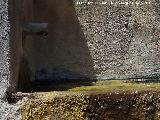 Fuente de la Zarza Chica. Caño