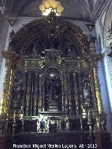 Basílica de San Ildefonso. Retablo de San Antonio Abad. 