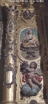 Bas�lica de San Ildefonso. Altar de la Divina Pastora. 