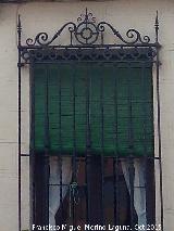 Casa de la Calle Fugitivos nº 2. Reja