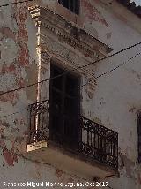 Casa de Jiménez de Mármol. Balcón