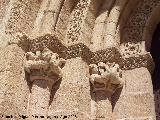 Ermita de San Segundo. Capiteles románicos