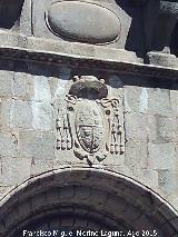 Palacio del Rey Niño. Escudo