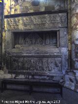 Catedral de Ávila. Capilla de San Nicolás. Sepulcro
