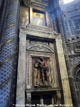 Catedral de vila. Capilla de San Juan Bautista. San Juan Bautista