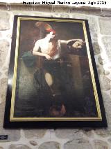Catedral de vila. Sacrista Romnica. David contra Goliat. Annimo siglo XVIII
