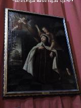 Catedral de Ávila. Sala Capitular Nueva. Santa Teresa Transverberación. Anónimo siglo XVIII