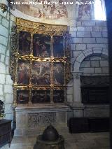 Catedral de Ávila. Capilla de las Cuevas. Retablo