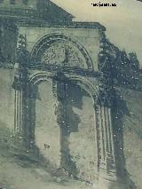 Hospital de Santa Escolástica. Foto antigua