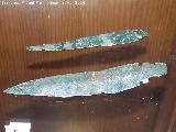 Espada de la Edad del Cobre. Museo Arqueológico Profesor Sotomayor - Andújar