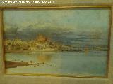 Pedro Rodríguez de la Torre. Vista de Mallorca. Pedro Rodríguez de la Torre siglo XIX. Museo Provincial de Jaén