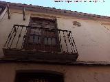 Casa de la Calle Lavanderas nº 5. Balcón y óculo