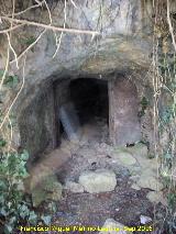 Mina de Agua de la Peña del Águila. Entrada