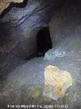 Mina de Agua de la Peña del Águila. Segundo derrumbamiento