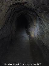 Mina de Agua de la Peña del Águila. Acequia