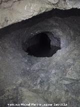 Mina de Agua de la Peña del Águila. Último derrumbamiento
