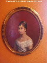 Alfonso XIII de España. María de las Mercedes de Orleans cuadro de Pedro Rodríguez de la Torre. Museo Provincial de Jaén