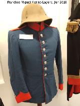 Alfonso XIII de España. Uniforme de caballería Farnesio 12. Exposición Palacio Villardompardo - Jaén