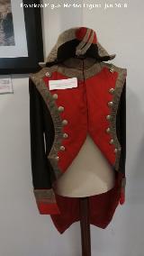 Alfonso XIII de España. Casaca de Alabarderos. Exposición Palacio Villardompardo - Jaén