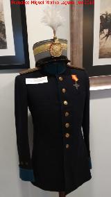 Alfonso XIII de España. Guerrera de Capitán del Estado Mayor. Exposición Palacio Villardompardo - Jaén