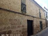 Casa de la Calle Mestanza nº 3. Fachada