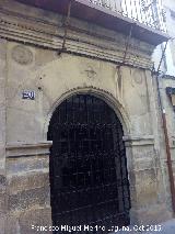 Casa de la Calle Mesones nº 20. Portada