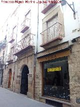 Casa de la Calle Mesones nº 20. Fachada