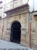 Casa de la Calle Mesones nº 20. Portada