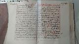 Historia de Murcia. Texto de Ibn Arabí. Siglo XIII. Facsimil. Monasterio de Santa Clara - Murcia
