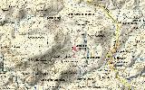 Aldea Cortijada de la Mohína. Mapa