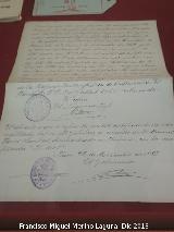 Archivo Hist�rico Provincial. Expediente de matriculaci�n del Hispano Suiza J-1055 en Jimena 1923