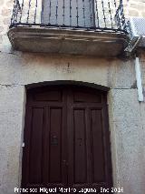 Casa de la Calle Cristo Alta nº 1. Portada
