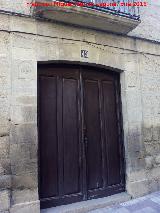 Casa de la Calle Santa María nº 43. Portada