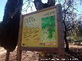 Sendero de Jesús del Monte. Cartel