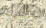 Cañada de la Madera. Mapa