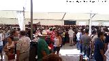 Plaza de la Constitución. Durante la Feria del Queso