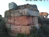 Ermita de San Bartolomé. Restos del edificio romano