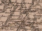 Ermita de San Bartolomé. Mapa 1862