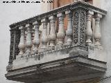 Casa de la Calle Quesada nº 12. Balaustrada