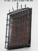 Casa de la Calle Sol nº 30. Reja de rosetas