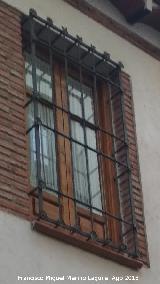 Casa de la Calle San Fernando nº 10. Reja de rosetas