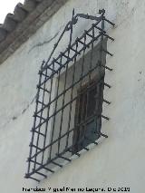 Casa de la Calle Atarazanas n� 4. Reja de rosetas alta