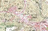 Casería de San Antonio. Mapa