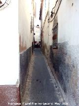 Callejón de la Calle Capitán Aranda Alta. 