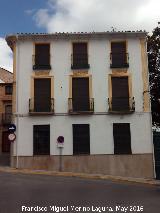 Casa de la Calle San Fernando nº 9. Fachada a la Calle José Beltrán