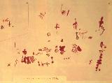 Pinturas rupestres de la Cueva de los Arcos I. Calco de Breuil